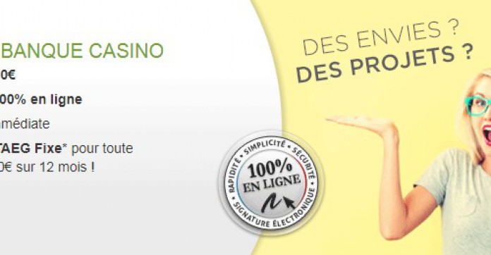 Crédit conso : Banque Casino dévoile une nouvelle offre promotionnelle sur ses taux