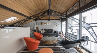 EN IMAGES. A vendre : maison-loft à structure Eiffel