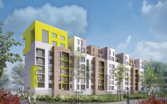 A Nanterre, les maisons se construisent sur le toit des immeubles HLM