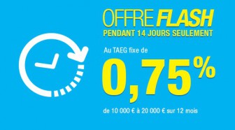 Prêt personnel : nouvelle offre flash chez Carrefour Banque