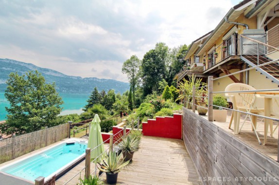 EN IMAGES. A vendre : maison sur le lac du Bourget