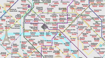 Colocation : une carte des prix par station de métro