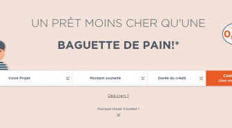Prêt personnel : Younited lance l'offre moins chère qu'une baguette de pain