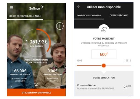 L'application mobile de Sofinco est désormais disponible