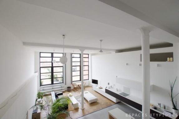 EN IMAGES. A vendre : loft lumineux dans une ancienne filature