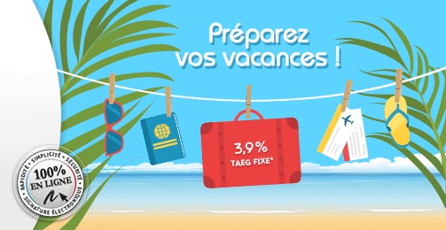 Crédit renouvelable : une offre promotionnelle qui sent bon les vacances chez Banque Casino