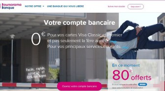 Boursorama Banque lance son offre de compte bancaire "Welcome"