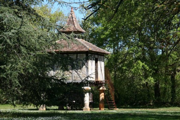 EN IMAGES. Etonnant pigeonnier du XIXe siècle au coeur du Quercy