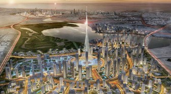Dubaï : la plus haute tour du monde commence à s'élever