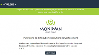 Moniwan : une plate-forme pour souscrire des SCPI 100% en ligne