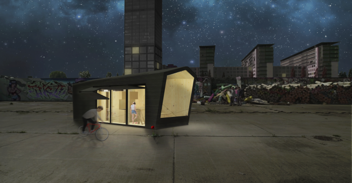 Cabin Spacey : des tiny houses sur les toits des grandes villes européennes