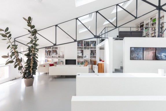 EN IMAGES. A vendre : Loft ultra contemporain dans une ancienne usine