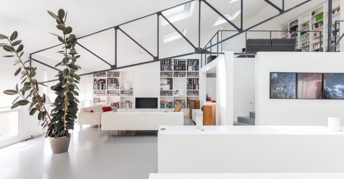 EN IMAGES. A vendre : Loft ultra contemporain dans une ancienne usine