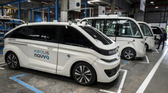 Véhicules autonomes: la startup Navya prépare son entrée en Bourse