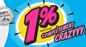 Profitez de l'offre de prêt personnel à 1% de Banque Casino !