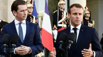 Taxation des Gafa: Kurz et Macron espèrent un accord d'ici la fin de l'année