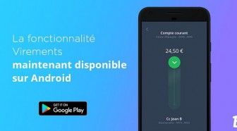 Bankin' développe son offre en intégrant les virements bancaires dans son application