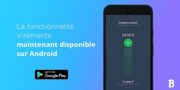 Bankin' développe son offre en intégrant les virements bancaires dans son application