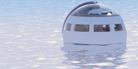 Dormir dans une bulle flottante, la nouvelle idée d'un hôtel Japonais