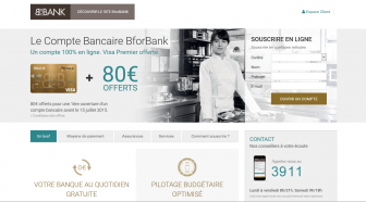 La banque en ligne BforBank lance son compte courant