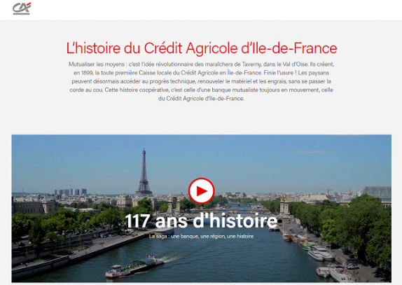 Digital : le Crédit Agricole Ile-de-France lance un site internet d'information