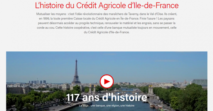 Digital : le Crédit Agricole Ile-de-France lance un site internet d'information