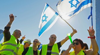 Des "gilets jaunes" israéliens manifestent contre la hausse des prix