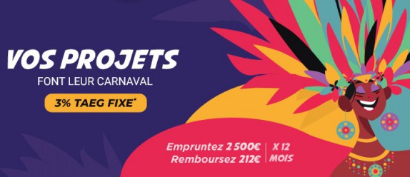 Crédit renouvelable : Banque Casino déguise ses taux pour le carnaval