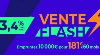 Crédit renouvelable : Banque Casino présente sa vente flash !