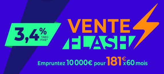 Crédit renouvelable : Banque Casino présente sa vente flash !