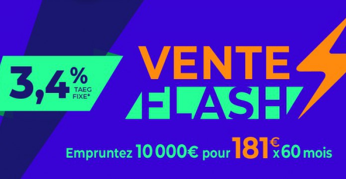 Crédit renouvelable : Banque Casino présente sa vente flash !