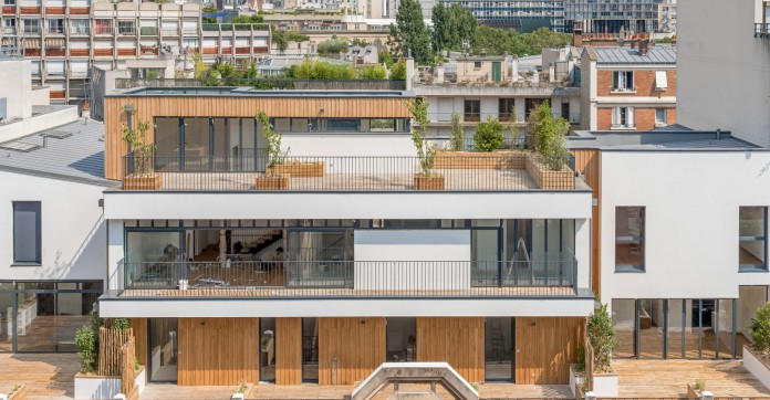 EN IMAGES. À vendre : maisons sur les toits de Paris 13e