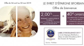 Livret d'épargne : BforBank propose une offre de bienvenue
