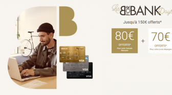 BforBank: jusqu'à 150€ offerts pendant les BforBank Days !