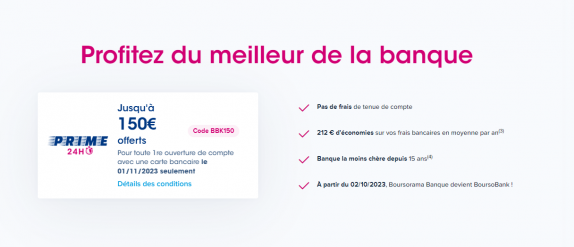 BoursoBank : Démarrez votre nouvelle aventure bancaire avec des avantages exclusifs !