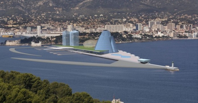 EN IMAGES. Et si Toulon se dotait d'une île artificielle comme Dubaï ?