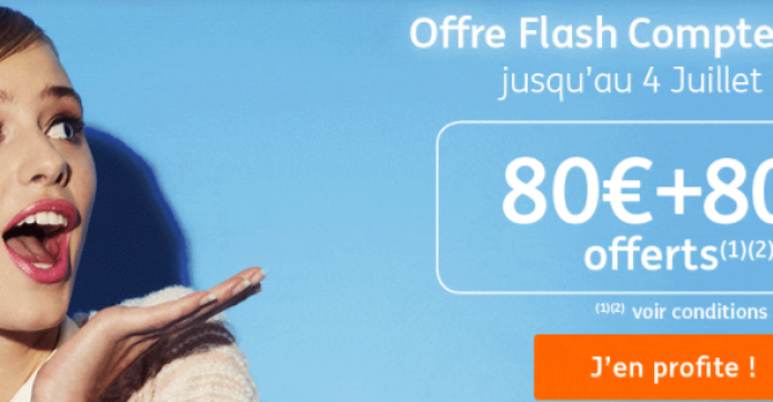 Banque : offre flash chez ING Direct !