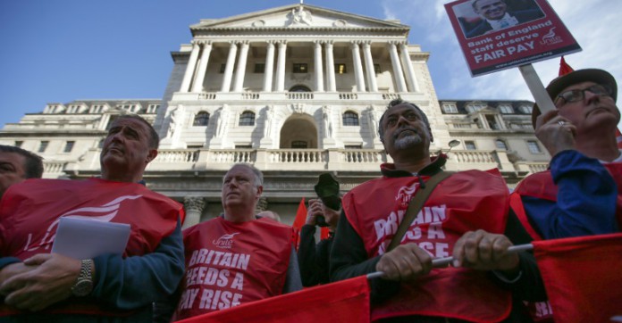 Grève à la Banque d'Angleterre, une première depuis 50 ans
