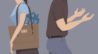A la suite d'une séparation, les conditions de logement sont souvent plus pénibles