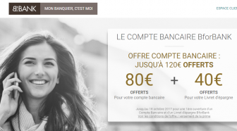 Banques en ligne : Bforbank offre 120 euros pour la rentrée