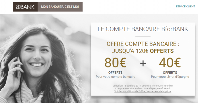 Banques en ligne : Bforbank offre 120 euros pour la rentrée