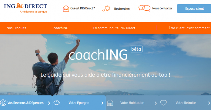 ING Direct lance son service de coaching budgétaire