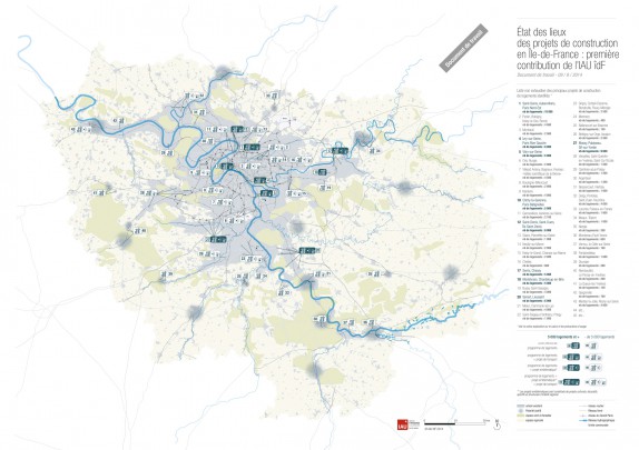 Grand Paris : où se situent les projets de construction de logements