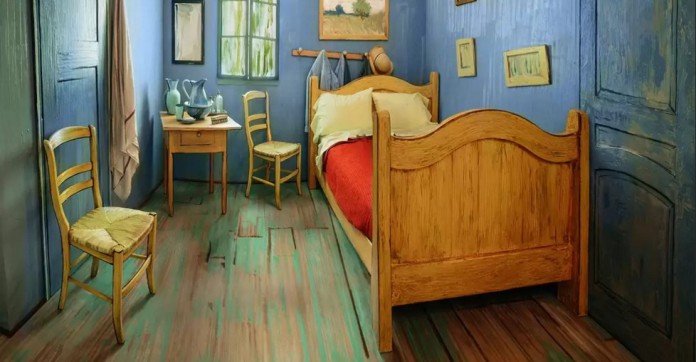 EN IMAGES. Airbnb : une location dans une chambre identique à celle d'une toile de Van Gogh
