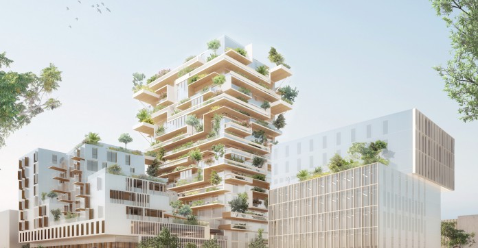 A Bordeaux, les deux plus hauts immeubles en bois du monde