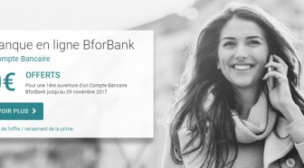 Compte-courant : 80€ offerts chez BforBank !