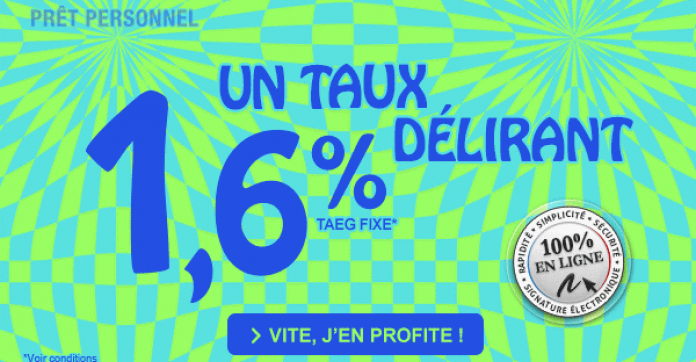 Prêt personnel : Banque Casino propose un taux hallucinant