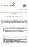 Les Français, le crédit, l'achat immobilier et les prêts aidés