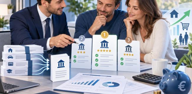 Organisme de rachat de crédit : classement des meilleures banques et établissements