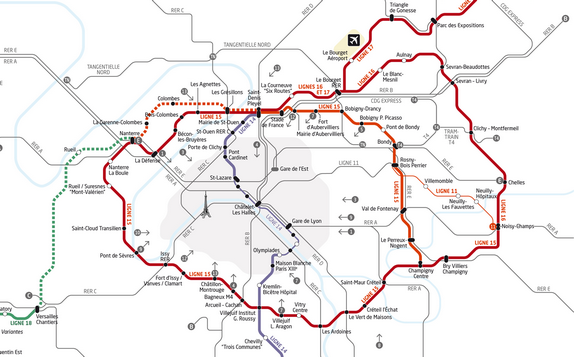 Projet Grand Paris express